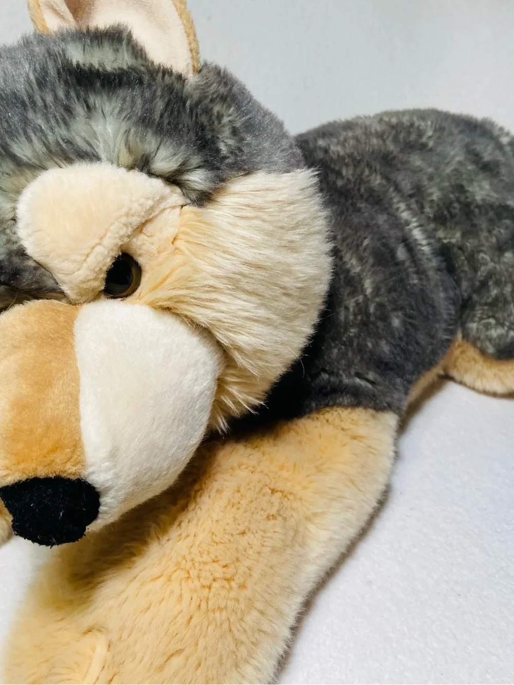 25” Retired Aurora Super Flopsie Wolf Plush